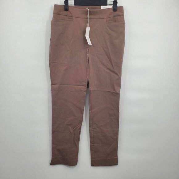 Chico's So Slimming 360 Brigitte Basic Slit Ankle Pants Women Size 6 NWT - Picture 1 of 14